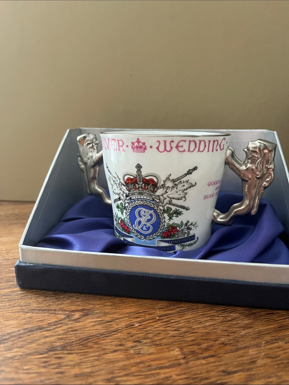 Vintage commemorative cup